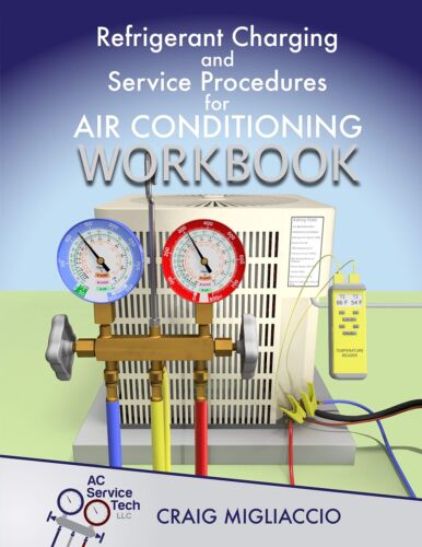 Refrigerant Charging and Service Procedures for Air Conditioning Workbook