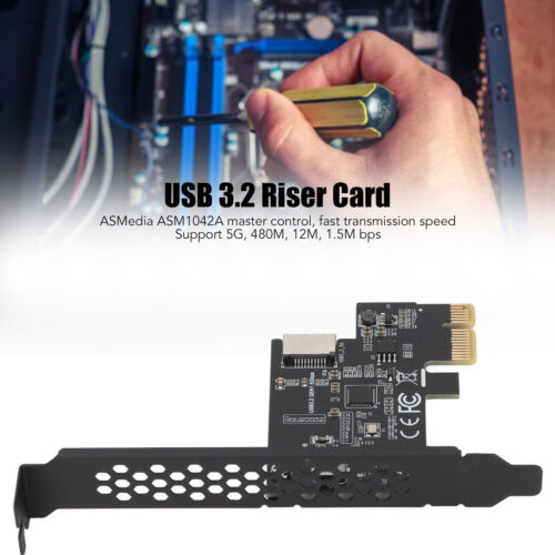 PCI E Adapter ASMedia ASM1042A Master Control USB Data Transfer Rate