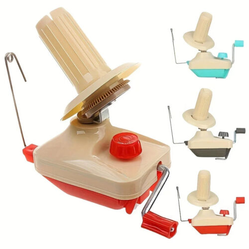 Manual Knitting Reel Machine Yarn Fiber String Wool Winder Holder Knitting US