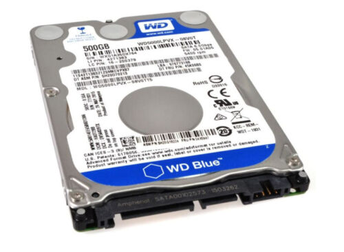 WD5000LPCX – Digital Blue 500GB 5400RPM 2.5 Sata Hard Drive