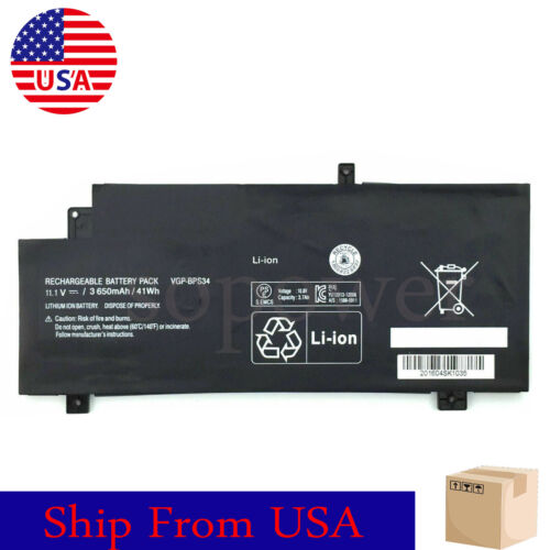 VGP-BPS34 BPL34 Battery for Sony VAIO Fit 14 SVF14A 15 SVF15A Touch