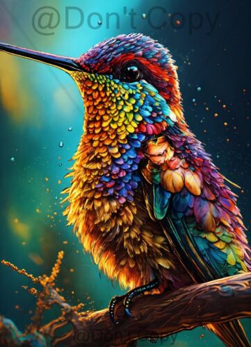 Digital Image Picture Wallpaper Background Desktop AI Art – Hummingbird