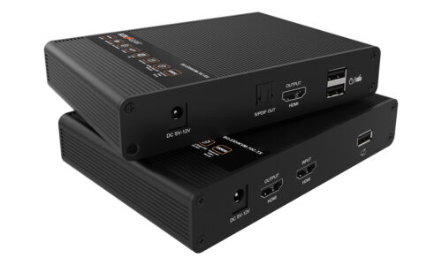 BZBGEAR 4K UHD HDMI KVM Extender with Zero Latency up to 230ft Support HDR /ARC