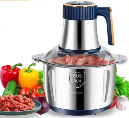 5L Electric Meat Grinder Food Processor Fruits Blender Veg Chopper Sausage Maker