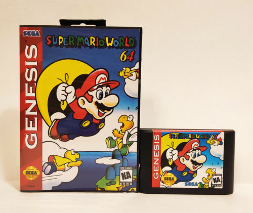 Super Mario World 64 Sega Genesis/Mega Drive