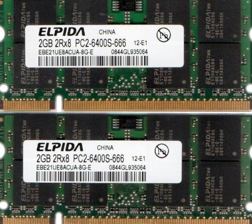 4GB 2x2GB Sony Vaio PCG 8Y1L/PCG 8Y2L/PCG 8Z1L/PCG 8Z2L/PCG-7192L Laptop Memory