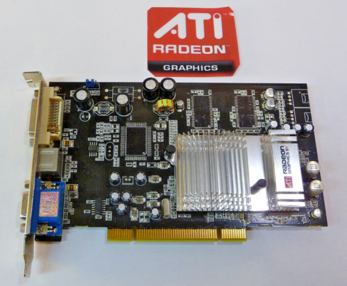 PCI  ATI Radeon 9250 128MB DDR Video Card VGA, DVI ,S-VIDEO by Sapphire