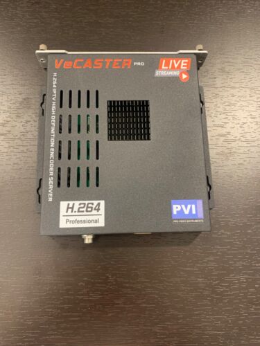 ProVideoInstruments VECASTER H.264 IPTV HIGH DEFINITION ENCODER SERVER