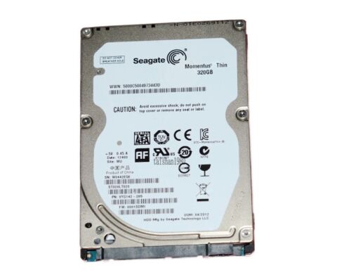 Seagate Thin 320Gb SATA 2.5″ Hard Drive 5400 7mm 3Gbps HDD ST320LT020 NEW