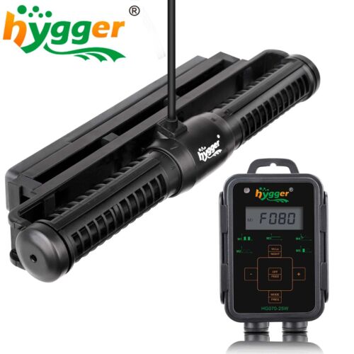 hygger Aquarium Wave Maker Adjustable Cross Flow Pump with LED Control