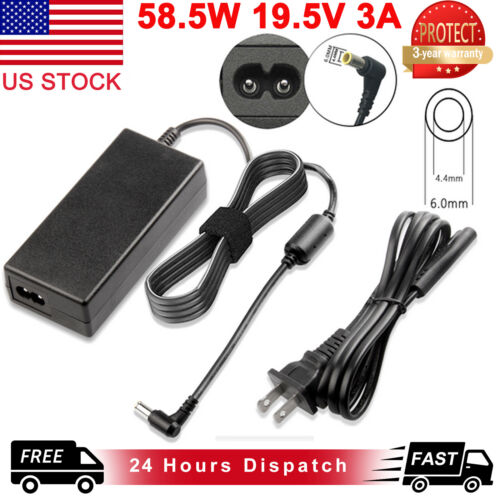 Adapter Charger For Sony VAIO PCG-61317L PCG-6C2L PCG-7113L Notebook Power Cord