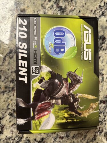 NEW Asus Nvidia GeForce EN210 SILENT Graphics Video Card. OPEN BOX