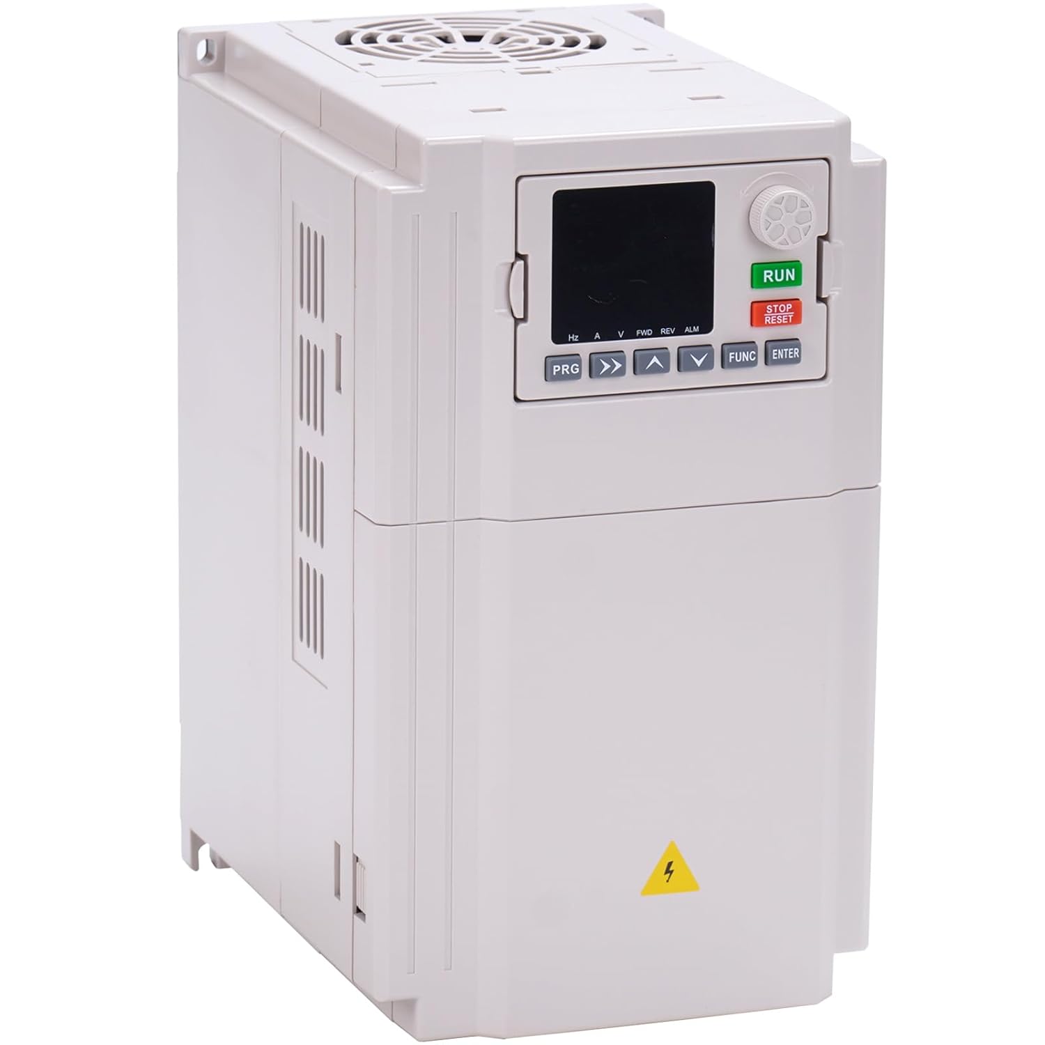 VFD AC 220V 4KW 5HP 16A Variable Frequency Drive,VFD Inverter Single Phase to 3 Phase Frequency Converter for Spindle Motor CNC Speed Control,K100 Series