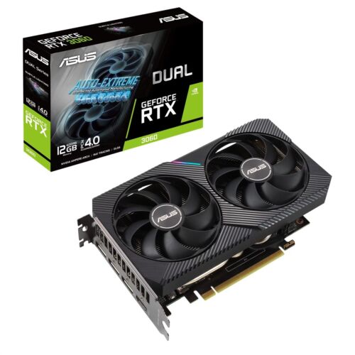 ASUS Dual GeForce RTX 3050 8GB GDDR6 Video Card – (DUAL-RTX3050-O8G)