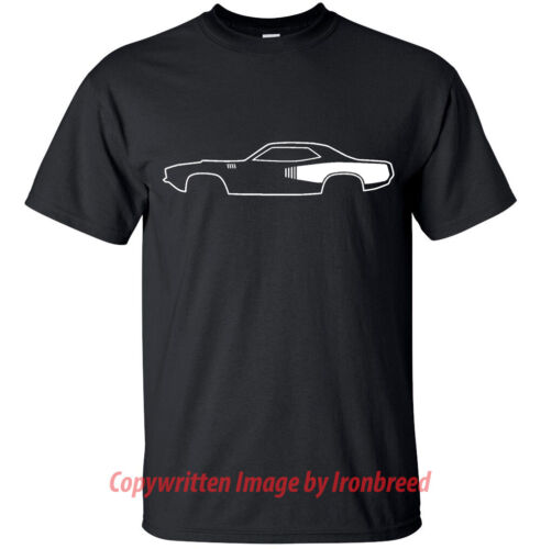 1971 Plymouth ‘Cuda 71 Barracuda 426 Hemi 440 383 340 Racing Muscle Car T-Shirt