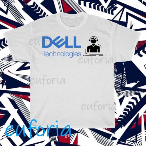 New Dell Technology Logo T-Shirt Funny Size S to 5XL