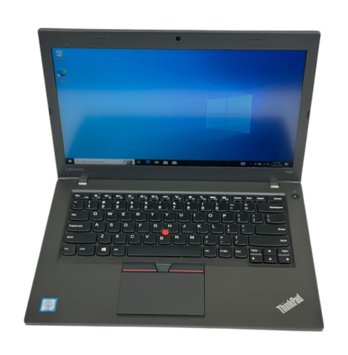 Lenovo ThinkPad T460 14″ Core i5 6300U 2.4GHz 8GB RAM 256GB SSD Win 10 Pro