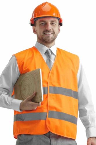 (4 Count Set) Visibility  Safety Vest