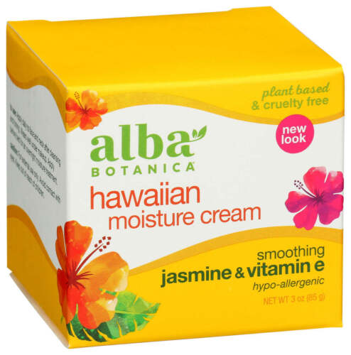 Alba Botanica Hawaiian Moisture Cream Jasmine And Vitamin E 1 Each 3 Oz