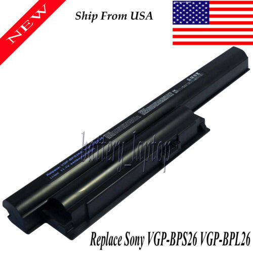 Battery For SONY VAIO SVE151 SVE151J13M LAPTOP VGP-BPS26 10.8V 4000mAh US