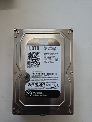 Western Digital Caviar Black. WD Blue, Toshiba, Seagate 1TB HDD. Clean & Ready