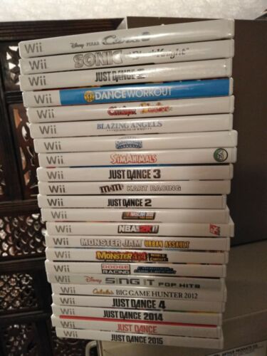 Wii Games with Manuals – Most are Mint !