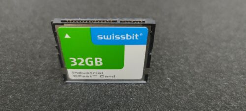 Swissbit 32GB Industrial CFast NAND cfa Memory Card SFCA032GH1AD4TO-I-GS-226-STD