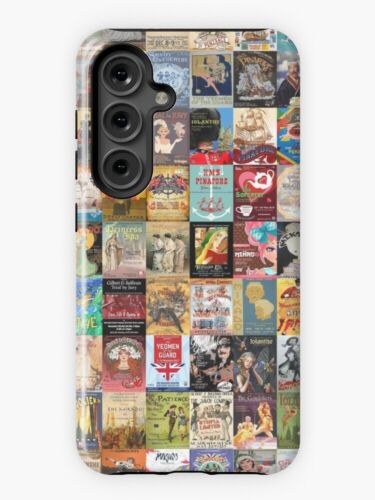 New Good Design Gilbert and Sullivan Opera Posters iPhone Samsung Tough Case