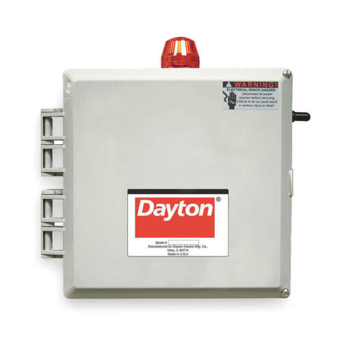 DAYTON 2PZG6 Duplex Sump Pump Control Panel 2PZG6