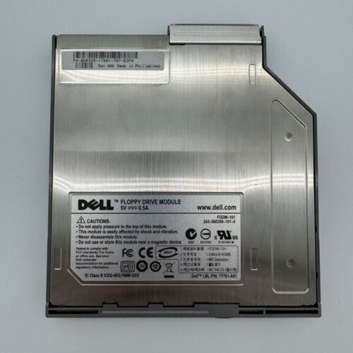 Dell FDDM-101 / 7T761-A01 Latitude 3.5″ Floppy Disk Drive Module