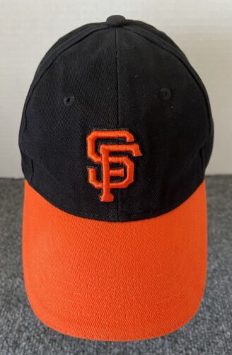 San Francisco Giants Hat Black Orange “SF” Logo Sales Force Champions Promo OSFA