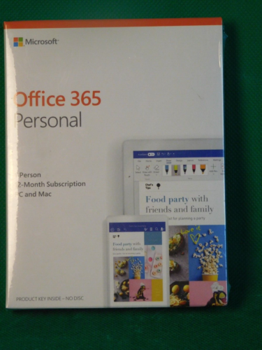 Microsoft  Office 365   Personal  QQ2-00727  for PC/Mac  Latin America