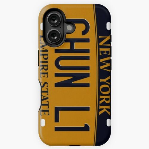 New! PLATES SAY CHUN-LI iPhone Samsung Tough Case