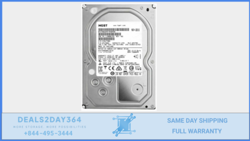 HGST HUS726020ALS210 2TB 7.2K SAS 3.5″ 12Gbps Hard Drive ZERO HOURS