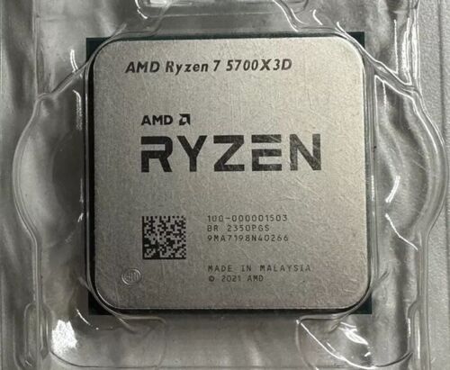 AMD Ryzen 7 5700X3D 8-Core 16-Thread 4.1GHz Socket AM4 CPU