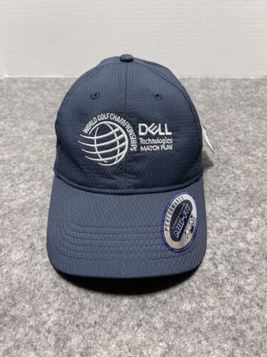 New AHEAD World Technologies Match DELL computer Championships Blue Golf Hat S-M