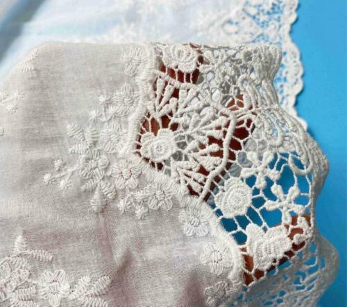 18 Colors Maggie Guipure Venice Medium to Heavy Weight Lace Fabric by the Yard