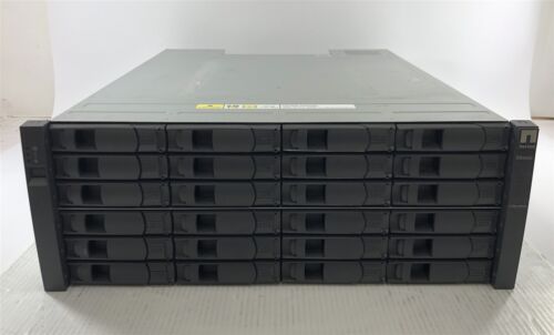 Netapp NAJ-0801 DS4243 3.5″ Storage Array w/2x IOM6 Controllers 4x PSU & Caddies