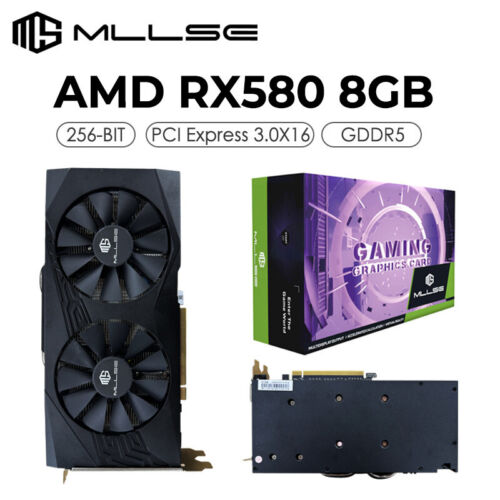 Cheapest Placa De Video MLLSE AMD Radeon RX 580 8GB 2048SP Graphics Card GDDR5 2