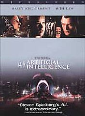 AI Artificial Intelligence DVD 2002 Haley Joel Osment Jude Law