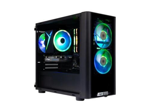 MEK HERO AI Enhanced Gaming PC Desktop Computer – NVIDIA GeForce RTX 3050, AMD R