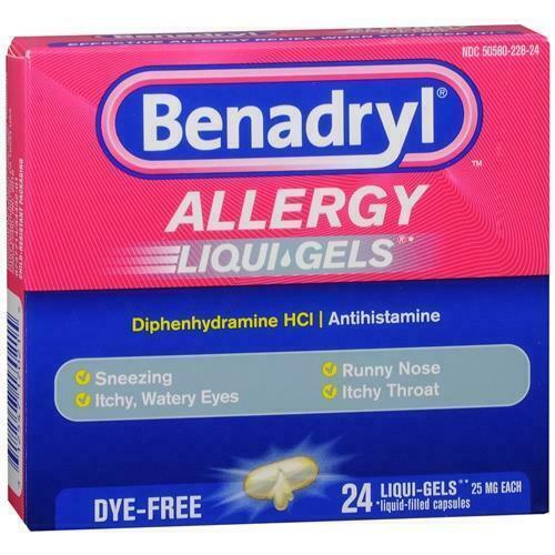 3 Amazon Allergy Relief Diphenhydramine HCI 25 mg 400 Tabs Each 10/2025 Benadryl