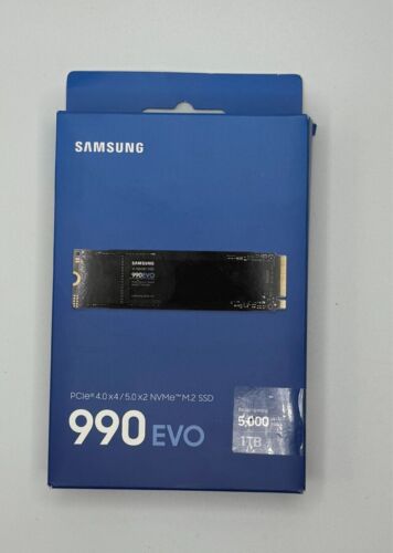 SAMSUNG 1TB SSD 990 EVO PCIe 5.0 M.2 2280 Solid State Drive Up-to 5,000MB/s