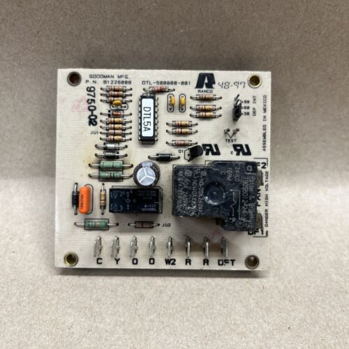 GOODMAN B1226008 Defrost Control Circuit Board DTL-500000-001 B16