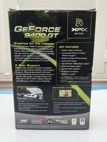 Nvidia Graphics Gaming Card – GeForce 9400GT