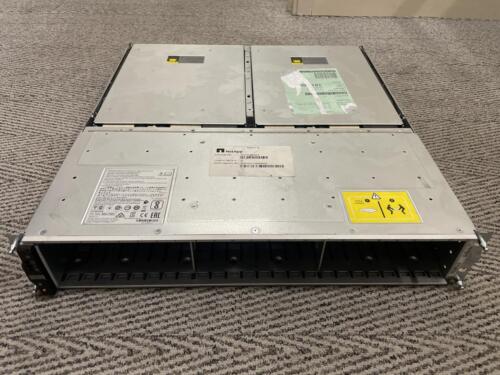 NETAPP NAJ-1501 BAREBONE DISK ARRAY W/2x IOM12 CONTROLLERS AND 2x PSU