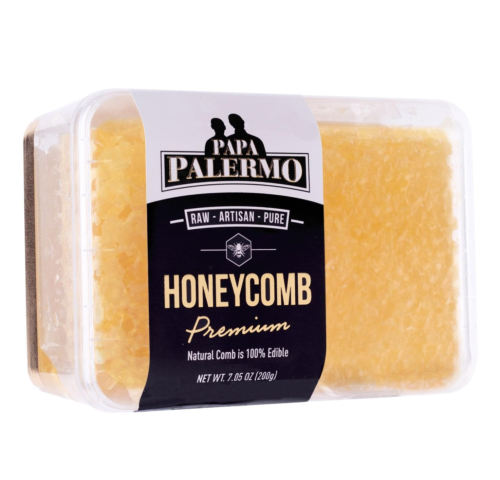 Papa Palermo 100% Pure Raw Honeycomb, All-Natural Gourmet, 7 Oz