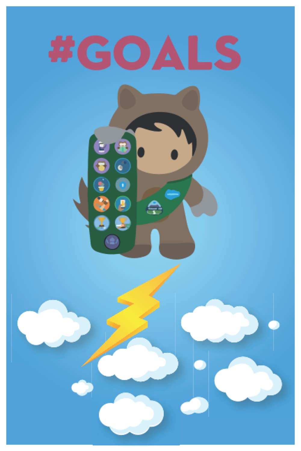 Salesforce Trailblazer Goals Trailhead Ranger: Lined Notebook / Journal Gift, 100 Pages, 6×9, Soft Cover, Matte Finish (Salesforce Funny Notebooks) (French Edition)