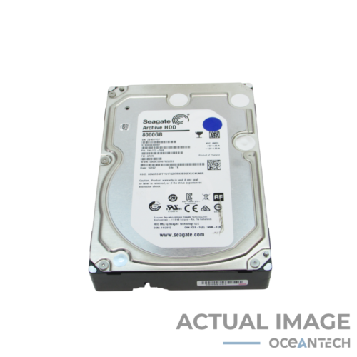 Seagate Archive ST8000AS0002 8TB 3.5″ SATA 5.9KRPM Hard Drive Grade B 1NA17Z-568