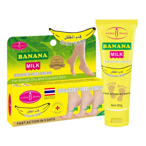 AichunBeauty Banana Milk Cracked Heel Cream Baby Foot Repair Rough Dry Skin 80g